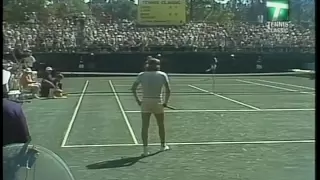 Nastase rubs out a mark (and the favor is returned)