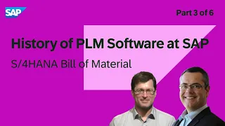 PLM Time Machine History of PLM Software at SAP P3 | SAP S/4HANA Bill of Material