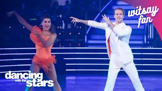 James van der Beek and Emma Slater Cha Cha (Week 2) | Dancing With The Stars