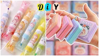 How to make Cute stationery | DIY cute Stationery | Handmade Stationery | School stationery craft