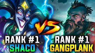 RANK 1 Gangplank FACES OFF against Chaseshaco and this happened... (Ft. Dantes)