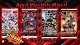 April Monthly Yugioh! Mixer Opening + Giveaway