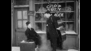 Laurel & Hardy in the snow