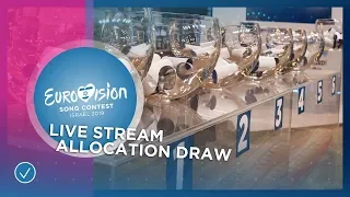 Eurovision Song Contest 2019 - Allocation Draw & Host City Insignia - Live Stream