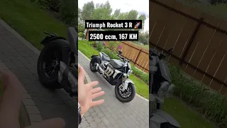 Triumph Rocket 3R i największy seryjnie produkowany silnik w motocyklu 🚀 #motocykl #motocykle