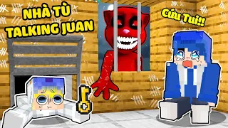 TÔ GÀ THỬ THÁCH 24H TRỐN THOÁT KHỎI NHÀ TÙ MÈO QUỶ TALKING JUAN TRONG MINECRAFT SIÊU KINH DỊ