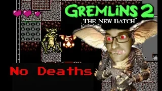 Gremlins 2 The New Batch - NES Longplay - No death - Max plays.