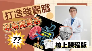 最新《腸腎軸護腎》概念，搶救慢性腎衰竭必看影片（重編線上課程版，免費搶先看，本熱門影片重編即將列入收費線上課程章節，應平台商要求未來會下架，腎友請下載或多看幾遍）