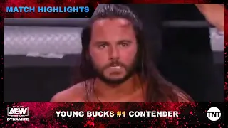 The Young Bucks Win the #1 Contender 4-way Tag Team Match on AEW Dynamite