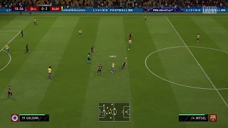 FUT 20 TUTORIALS, how to break through drop back and park the bus.