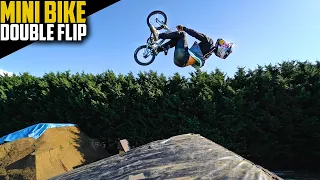 THE MINIBIKE DOUBLE BACKFLIP CHALLENGE!!