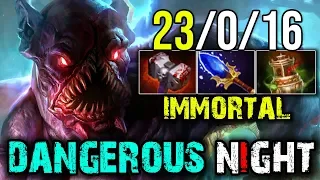 [Night Stalker] Make Enemy Carry Becoming a Support (23Kills 0Death) by Kingrd | Dota 2 FullGame