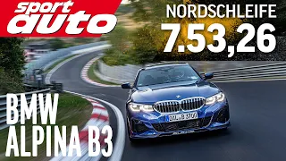 BMW Alpina B3  | HOT LAP Nordschleife 7.53,26 min | sport auto