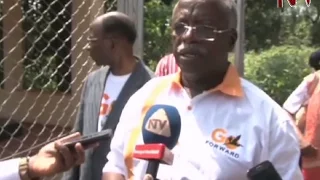 Mbabazi dismisses claims of anarchy if opposition wins elections