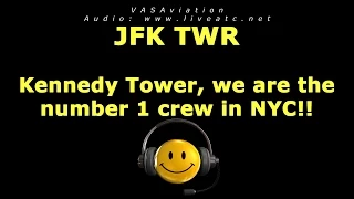 [FUNNY ATC] JFK controllers are the NUMBER 1 in NYC =)