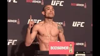 UFC 245 Official Weigh-Ins: Jose Aldo makes weight at Bantamweight