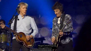 Paul McCartney Get Back Ringo Ronnie Wood London O2 December 2018 W