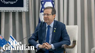 Israeli president Isaac Herzog speaks at the World Economic Forum – watch live