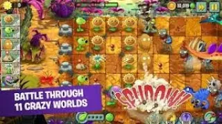 Plants vs Zombies 2 - Ancient Egypt - Pyramid of Doom - Level 21 - Endless Zone