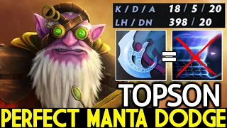 TOPSON [Sniper] Perfect Manta Dodge High Skills is Back Dota 2