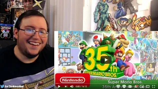 Gor's "Super Mario Bros. 35th Anniversary Direct" REACTION (PERFECT!)