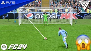 FC 24 - Real Madrid vs. Man City - Penalty Shootout in UCL 2024 Quarter Finals Match | PS5™ [4K60]