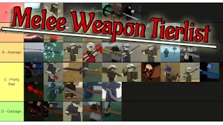 [Pilgrammed] Melee Weapon TIERLIST | Roblox