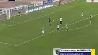 Y. Movsisyan's goal vs Tom, RPL, Week 24