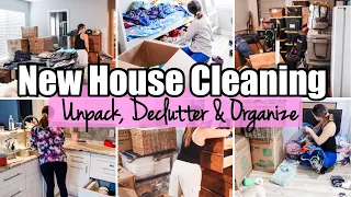 ✨NEW HOUSE SPEED CLEAN! HUGE UNPACK, DECLUTTER & ORGANIZING MOTIVATION | CLEANING MOTIVATION 2024