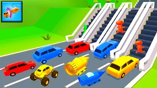 Shape shifting 🏃‍♂️🚗🚲🚦 All Levels Gameplay Walkthrough Android,ios New Update FMG18