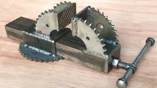 few people know how to make vise from motor gears | welding technique
