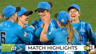 All-round McGrath stars as Strikers see off Thunder | WBBL|07