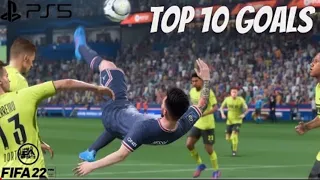FIFA 22 Top 10 Goals | PS5
