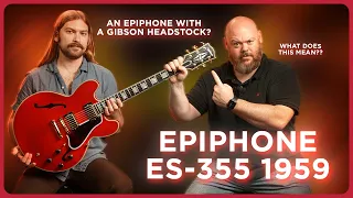 The Best Value Guitar Epiphone Has Ever Released? The New Epiphone 1959 ES-355