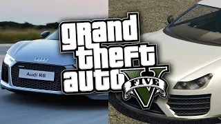 как выглядят настоящие автомобили из GTA v в реальной жизни