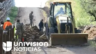 El narcotúnel que fue descubierto por autoridades fronterizas en Arizona