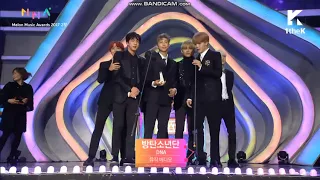 171202 BTS WIN BEST MUSIC VIDEO AWARD @ 2017 Melon Music Award