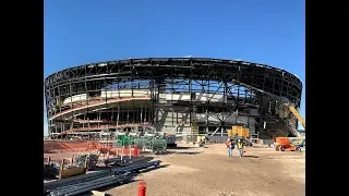 Allegiant Stadium Construction Las Vegas Raiders