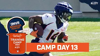 Russell Wilson and Courtland Sutton have BY FAR their best practice of Denver Broncos training camp