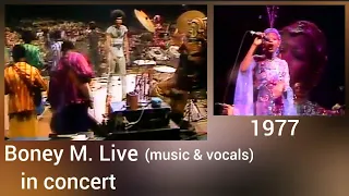 BONEY M. ➡️LIVE (vocals & music)⬅️   Full 1977 Love for Sale concert    Full Sound edition    480 p.