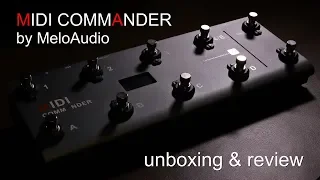 The Midi Commander by MeloAudio, unboxing and review