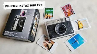 Fujifilm Instax Mini Evo | Camera Unboxing | Printing | Lens + Film Effects