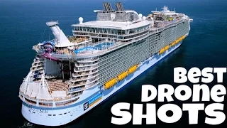 Harmony of the Seas Best Drone Shots | The Biggest Cruise Ship of 2016 Seen from the Air