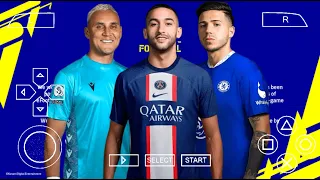 DOWNLOAD eFOOTBALL PES 2023 PPSSPP BEST GRAPHICS NEW KITS & LATEST TRANSFER TERBARU