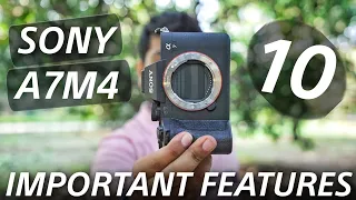 Sony A7M4 Top 10 Features | Why This Camera Is So Amazing 🔥