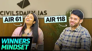 Winners Mindset S1E2 | “Be skeptical of any advice you get” | Khushhali, AIR 61 & Siddharth, AIR 118