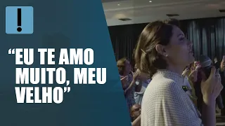 Michelle Bolsonaro puxa ‘Parabéns pra você’ para o marido ao assumir o PL Mulher