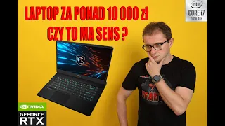 LAPTOP za PONAD 10 000 zł MSI GP66 i7-10750H/16GB/1TB/Win10 RTX3080 RECENZJA NIE SPONSOROWANA