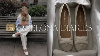 Barcelona Diaries: Hello Spring, Dior Unboxing, My Something Blue for the Wedding & Making Pizza