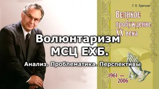 01. ВОЛЮНТАРИЗМ МСЦ ЕХБ. Анализ. Проблематика. Перспективы